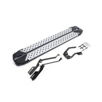 Пороги алюминиевые Rival BMW-Style для Ford Explorer 2011-