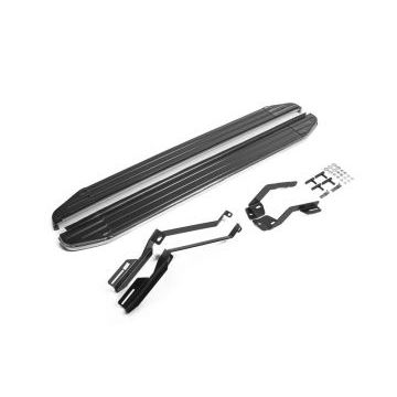 Пороги алюминиевые Rival Premium для Ford Explorer 2011-