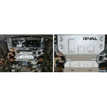 Защита картера Rival для 5,0 алюминий 6 мм часть 1 для Ford F-150 2014-