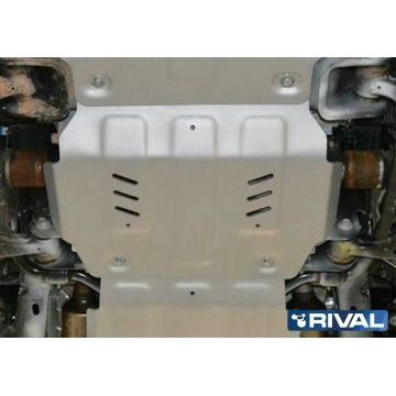 Защита картера Rival для 5,0 алюминий 6 мм часть 2 для Ford F-150 2014-