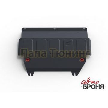 Защита картера и КПП Автоброня для 1,3/1,4/1,6 сталь 2 мм для Ford Fiesta 2008-