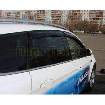 Дефлекторы боковых окон SIM 4 штуки для Ford Kuga 2013-