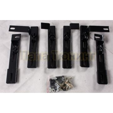 Пороги алюминиевые OEM Tuning для Ford Kuga 2013-