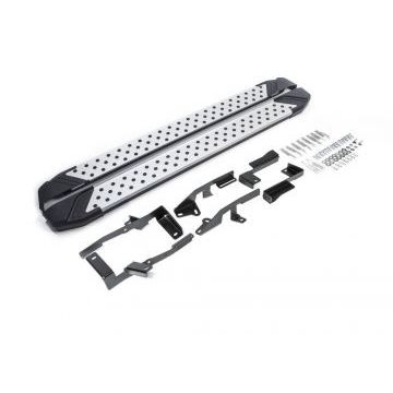 Пороги алюминиевые Rival BMW-Style для Ford Kuga 2013-