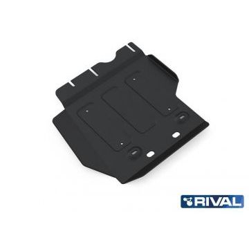 Защита картера РК Rival для Jeep Wrangler JK 2D, V - 2.8d 2007-2018