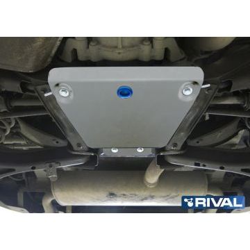 Защита редуктора алюминий 4 мм RIVAL для Ford Kuga, V - 1.5T;1.6T; 2.0D 2013-2016/Ford Kuga, V - 1.5T;1.6T; 2.0D 2016-2019