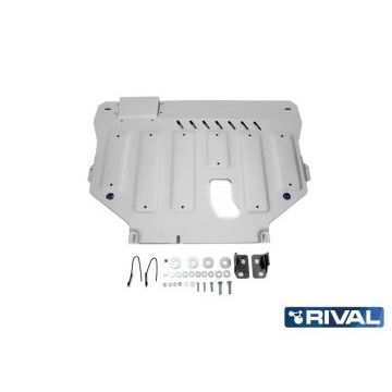 Защита картера + КПП Rival для Ford Explorer, V - 3.5 V - 1.6; 2.5; 2013-2016