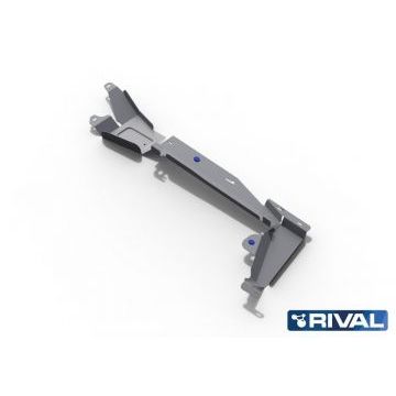 Защита трубок кондиционера алюминий 4 мм RIVAL для Ford Explorer, V - 3.5 2015-2017/Ford Explorer, V - 3.5 2017-