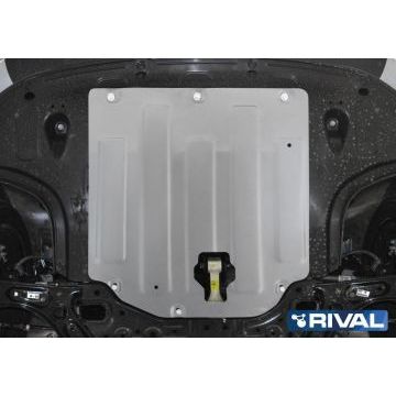 Защита картера + КПП Rival алюминий 4 мм для Kia Ceed/SW, V - 1.4 (140л.с), АКПП; 1.6 (128л.с) 2018-