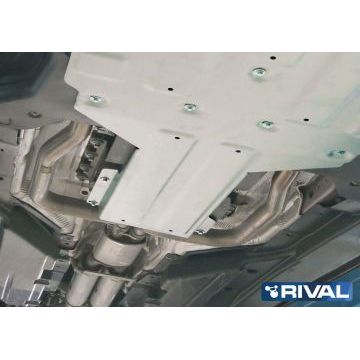 Защита КПП Rival для Jaguar F-Pace, V - 2.0d (180л.с.); 3.0 (340л.с.); 3.0d (300л.с.); 2016-