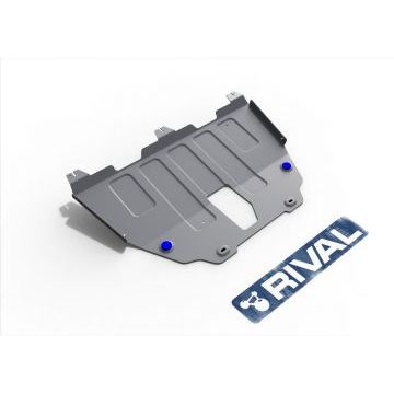 Защита картера + КПП Rival для Jeep Renegade, V-1.4T (170л.с.), полный привод 2015-