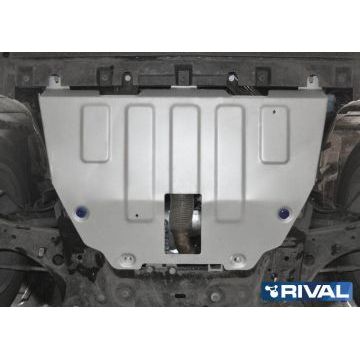 Защита картера + КПП Rival для Jeep Renegade, V-1.4T (170л.с.), полный привод 2015-