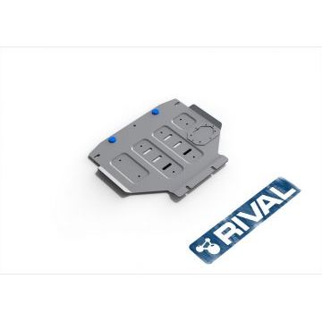 Защита картера Rival для Toyota Land Cruiser 200, V - 4.5d; 4.7; Часть 2 2007-2015