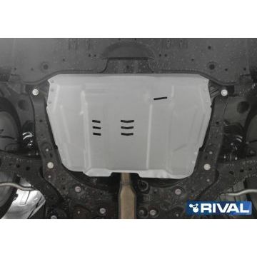 Защита картера + КПП алюминий 4 мм RIVAL для Lexus ES (XV70), V - 2.0; 2.5; 3.5 2018-2021/Lexus ES (XV70), V - 2.0; 2.5; 3.5 2021-/Lexus ES, V - 2.5; 3.5 2012-2015/ Lexus ES, V - 2.5; 3.5 2015-2018/Lexus RX 270/350, V - все 2008-2015/Lexus RX 350/200t/450h, V - все 2015-/Lifan Murman, V - 1.8; МКПП 2017-/Toyota Camry (XV70), V - 2.0; 2.5; 3.5 2018-/Toyota Camry, V - 2.0, 2.5, 3.5 2011-2014/Toyota Camry, V - 2.0, 2.5, 3.5 2014-2018/Toyota Camry, V - 2.4; 3.5 2006-2011/Toyota Highlander, V - 3.5 2010-2014/Toyota Highlander, V - 3.5 2014-2017/Toyota Highlander, V - 3.5 2017-2020/Toyota Venza, V - 2.7 2013-2016