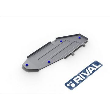 Защита топливного бака Rival алюминий 4 мм для Toyota Land Cruiser 200, V - 4.5d; 4.6 2015-