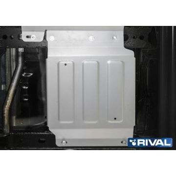 Защита РК алюминий 4 мм RIVAL для Mercedes-Benz X-Class, V - 2.3TD; полный привод 2018-