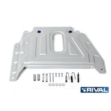 Защита кислородного датчика Rival алюминий 4 мм для Renault Kaptur, V - 2.0; полный привод 2016-