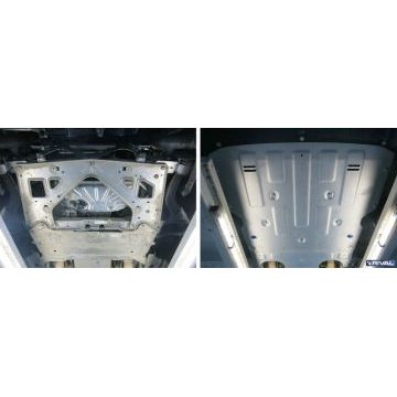 Защита картера алюминий 4 мм RIVAL для Porsche Panamera, V - 2.9 (330л.с.); 2.9 (440л.с.); 4.0 (550л.с.) 2016-