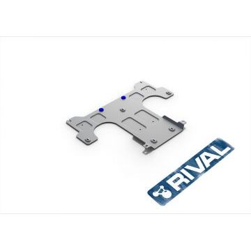 Защита КПП алюминий 4 мм RIVAL для Porsche Panamera, V - 2.9 (330л.с.); 2.9 (440л.с.); 4.0 (550л.с.) 2016-