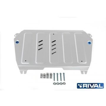 Защита картера + КПП Rival для Lexus ES (XV70), V - 2.0; 2.5; Увеличенная; 2018-