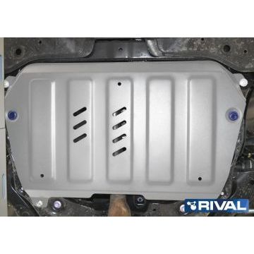 Защита картера + КПП Rival для Lexus ES (XV70), V - 2.0; 2.5; Увеличенная; 2018-