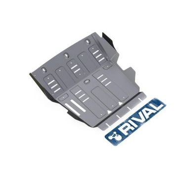 Защита картера Rival алюминий 4 мм для Volkswagen Amarok, V - 2.0d; 3.0d 2010-