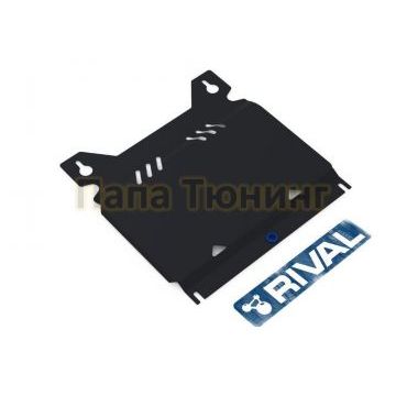Защита картера Rival сталь 2 мм для Cadillac CTS, V - 2.8; 3.6 2008-2013