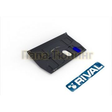 Защита картера + КПП Rival сталь 2 мм для Daewoo Matiz, V - 0.8; 1.0 2000-2016