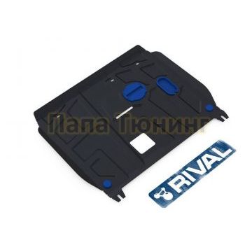 Защита картера + КПП Rival сталь 2 мм для Kia Ceed GT, V - 1.6T 2015-