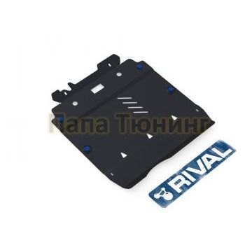 Защита картера + КПП Rival сталь 2 мм для Mercedes-Benz A-class, V - 1.5; 1.7; 2.0; 1.6d; 1.8d; 2.0d 2004-2007