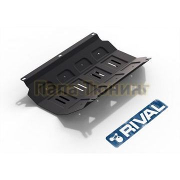 Защита радиатора Rival сталь 2 мм для Mitsubishi L200, V - все 2006-2015