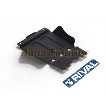 Защита КПП Rival сталь 2 мм для Mitsubishi L200, V - все 2006-2015