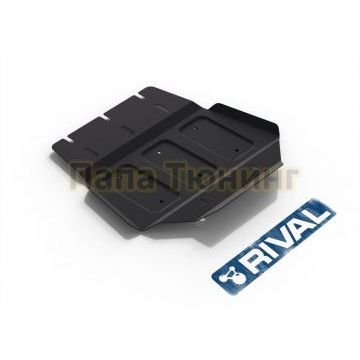 Защита РК Rival сталь 2 мм для Mitsubishi L200, V - все 2006-2015