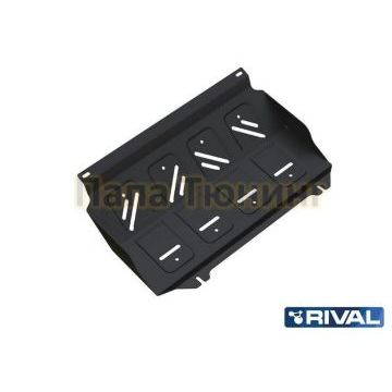 Защита радиатора Rival сталь 2 мм для Mitsubishi L200, V - все 2006-2015