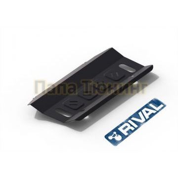 Защита радиатора Rival сталь 2 мм для Mitsubishi Pajero III, V - все 1999-2006