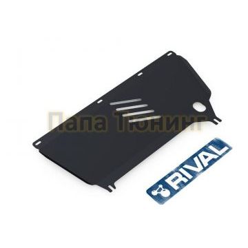 Защита картера + КПП Rival сталь 2 мм для Peugeot 207, V - все 2006-2013
