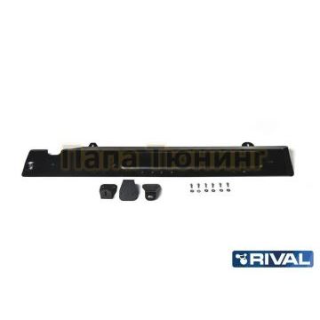 Защита топливных трубок Rival сталь 2 мм для Renault Kaptur, V - 1.6; 2.0 2016-