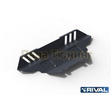 Защита радиатора Rival сталь 2 мм для Ssang Yong Actyon, V - 2.0d; 2.3 2007-2011