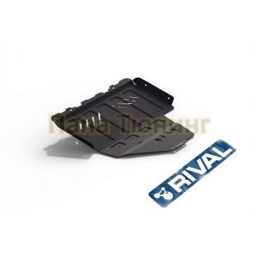 Защита картера + КПП Rival сталь 2 мм для Subaru Impreza, V - 1.6; 2.0; Увеличенная 2011-2016 Защита картера + КПП Rival сталь 2 мм для Subaru Impreza, V - 1.6; 2.0; Увеличенная 2011-2016