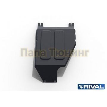 Защита КПП сталь Rival для Subaru Forester, V - 2.0; 2.5; полный привод 2018-/Subaru XV, V - 2.0; полный привод 2017-