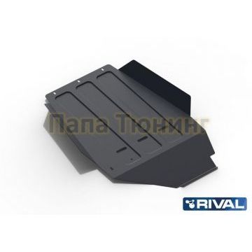 Защита КПП Rival сталь 2 ммм для Toyota Land Cruiser 100, V - 4.2d; 4.7 1998-2007 Защита КПП Rival сталь 2 ммм для Toyota Land Cruiser 100, V - 4.2d; 4.7 1998-2007