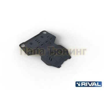 Защита радиатора + картера Rival сталь 2 мм для Toyota Fortuner, V - 2.8d; 2.7; полный привод 2017- Защита радиатора + картера Rival сталь 2 мм для Toyota Fortuner, V - 2.8d; 2.7; полный привод 2017-