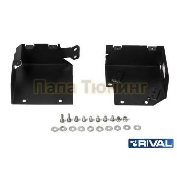 Защита электронного блока управления Rival сталь 2 мм для Toyota Land Cruiser 200, V - 4.5d; 4.6 2015- 2019