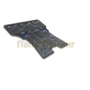 Защита картера + КПП Rival алюминий 4 мм для Audi A5, V - все 2007-2016