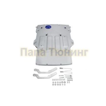 Защита картера Rival алюминий 4 мм для BMW X4, 20d; 30i; 30d 2018-