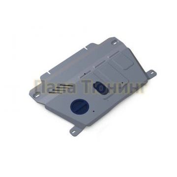 Защита картера + КПП Rival алюминий 4 мм для Chevrolet Captiva, V - 2.2d; 2.4; 3.0 2012-2019