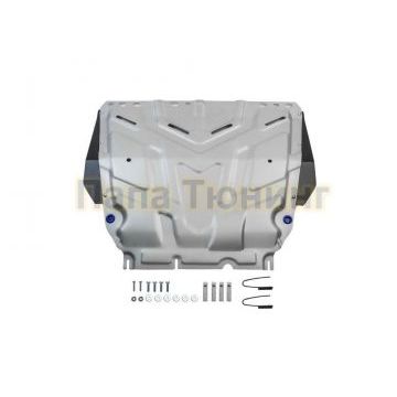 Защита картера + КПП Rival алюминий 4 мм для Ford Grand C-Max, V - 1.6 2010-2015