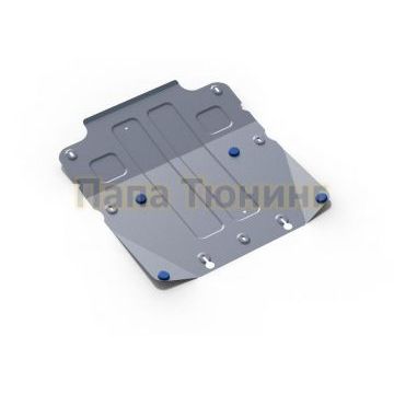 Защита картера Rival алюминий 4 мм для Kia Stinger, V - 2.0T; 3.3T, полный привод 2018-