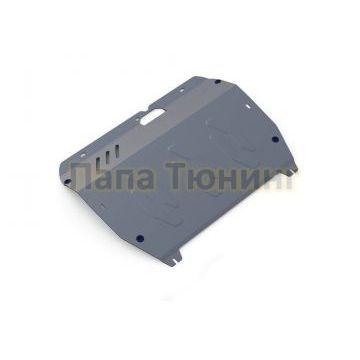 Защита картера + КПП Rival алюминий 4 мм для Jac Rein, V - все 2007-2011 Защита картера + КПП Rival алюминий 4 мм для Jac Rein, V - все 2007-2011