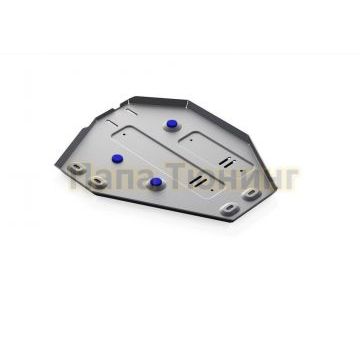 Защита топливного бака Rival алюминий 4 мм для Hyundai Santa Fe Premium, V - 2.2d; 2.4; полный привод 2015-2016